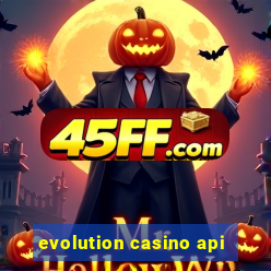 evolution casino api